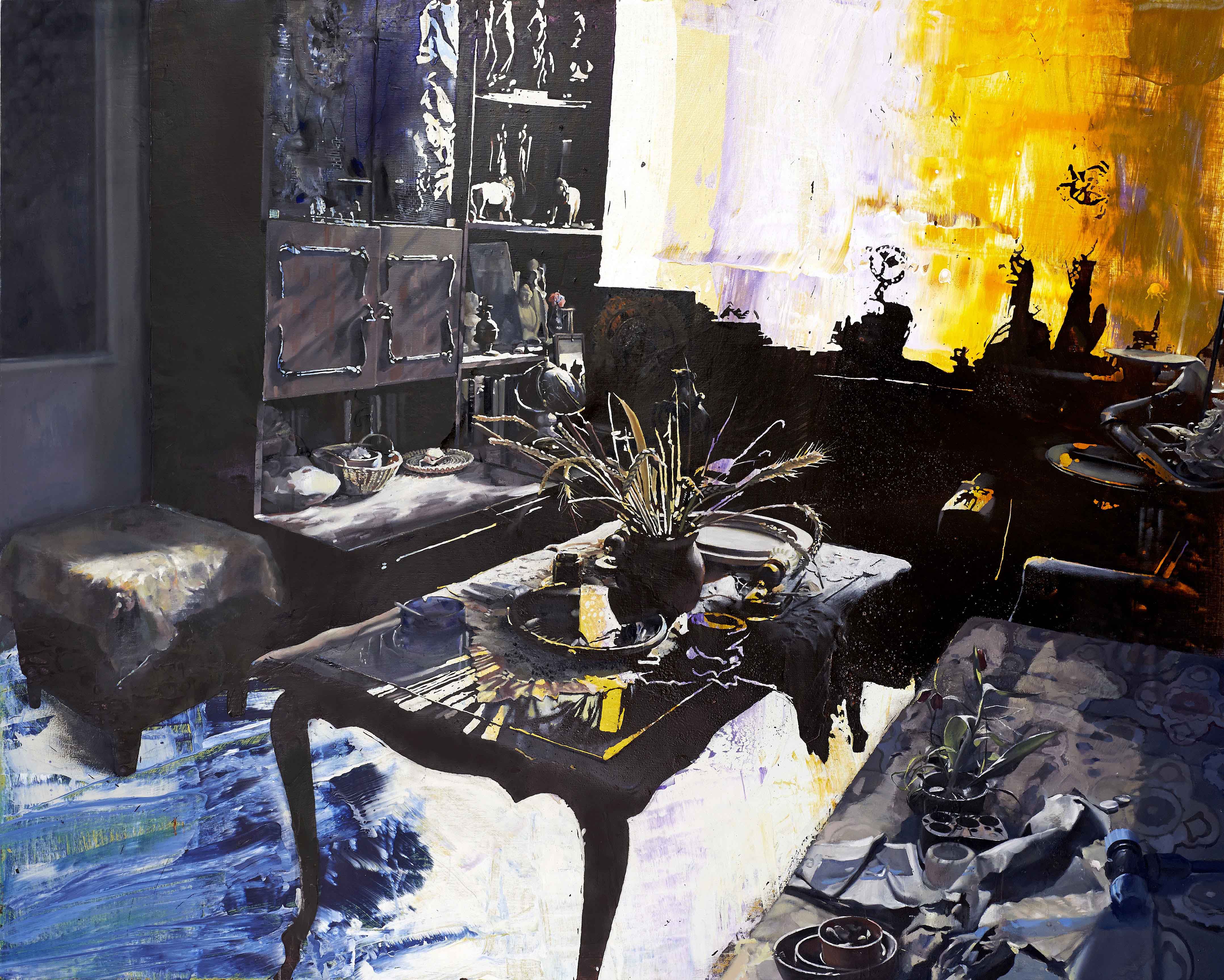 Sunset in the boring room, 2017